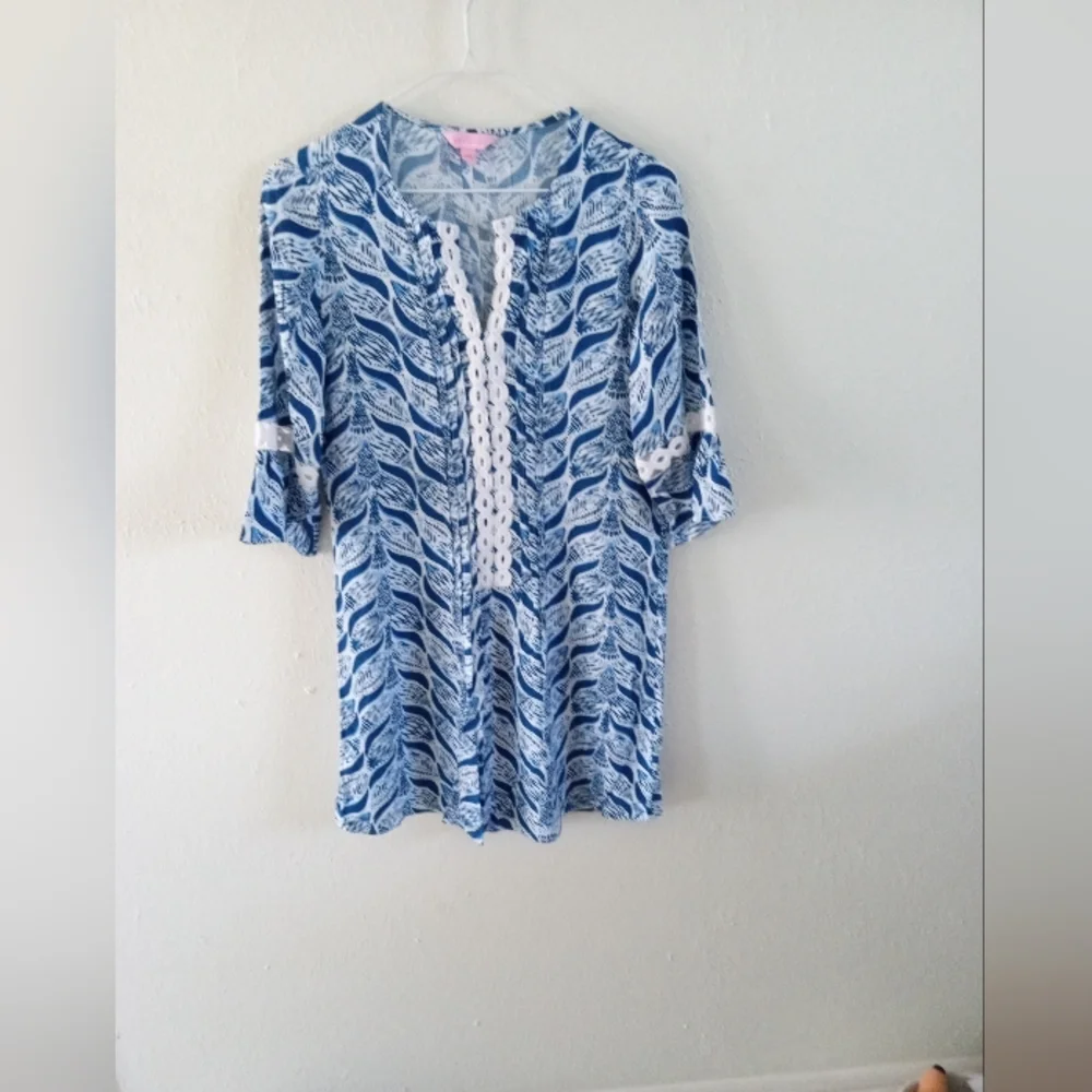 LILLY PULITZER Hollie Mermaid Tail Tunic Top/Dress | XXS - Picture 9 of 10